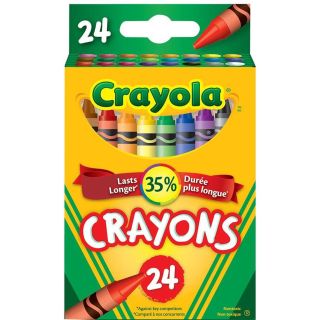 Crayons de cire Crayola® , bte 24