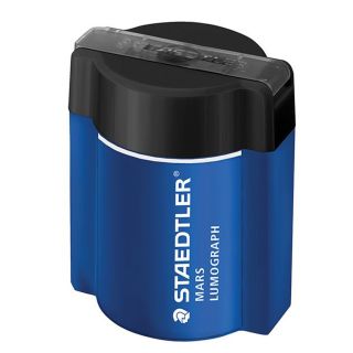 Taille-Crayon Mars® Lumograph, avec dévidoir à copieaux, couvercle de protection, 1 trou