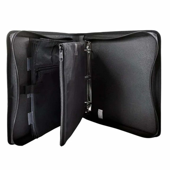 Reliure à anneaux Hilroy de 2 po. à fermeture éclair.