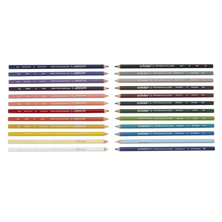Crayons à colorier Prismacolor Scholar, 24/bte