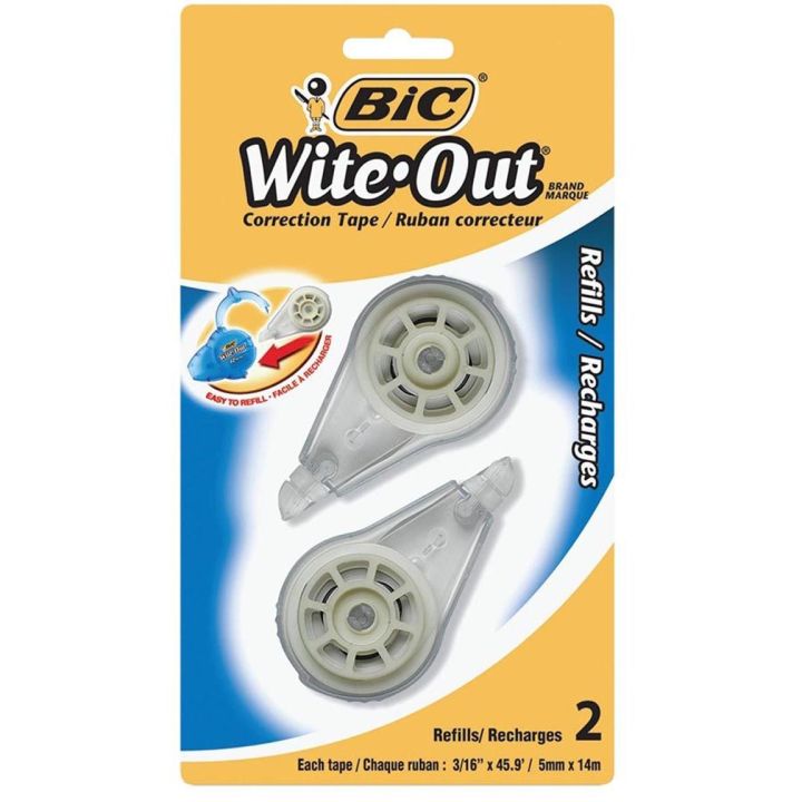 Recharge Ruban correcteur Wite-Out, 2/pqt