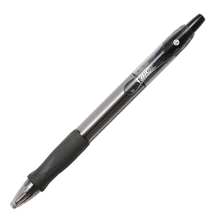 Stylo-bille Bic, rétractable à pointe 1.6 mm, encre noir