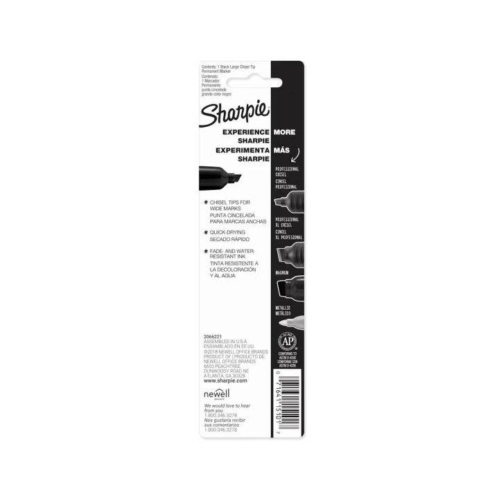 Marqueur Sharpie King Size noir