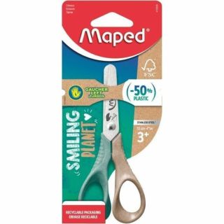 Ciseaux gaucher Maped planète souriante 12 cm
