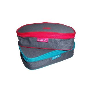 Trousse à crayons Buffalo en toile avec fermeture éclair