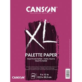 Canson - tablette de papier palette, 9 x 12 po.