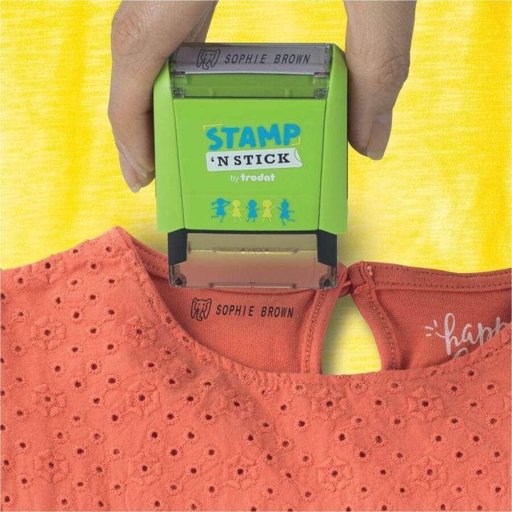 Trodat - ensemble d'estampage personnalisable pour tissus