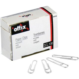 Trombones Offix format petit, 100/bte