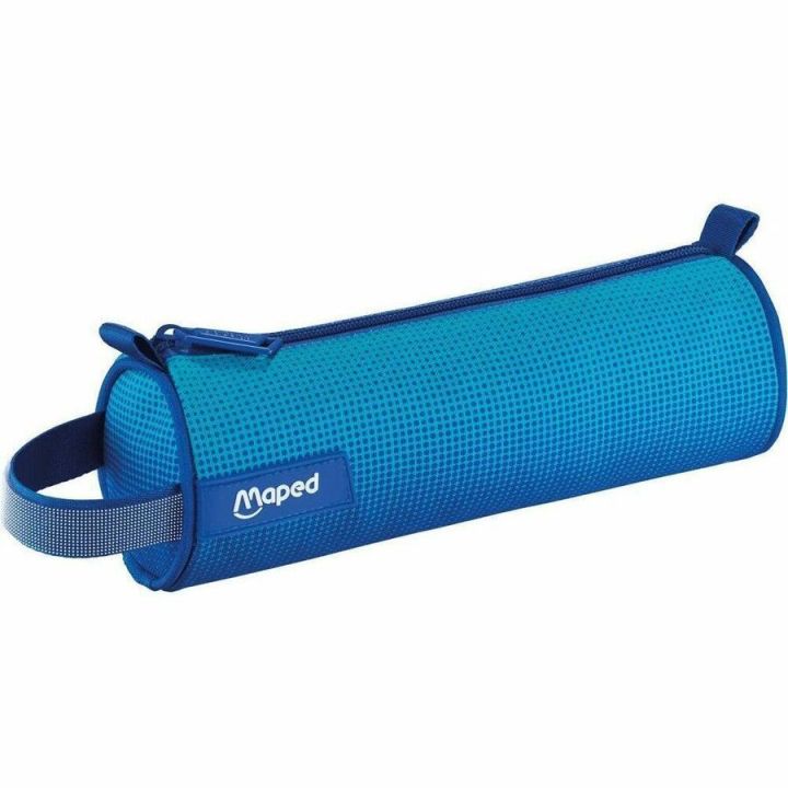 Étui à crayon bleu de Maped en polyester