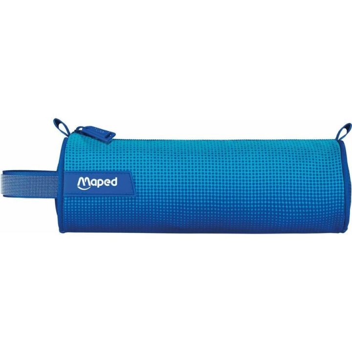Étui à crayon bleu de Maped en polyester