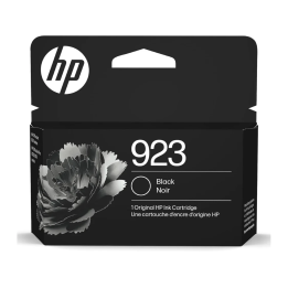 HP 923, cartouche originale noire, 4K0T3LN, ~500
