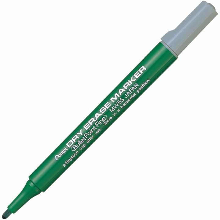 Crayon Marqueur effaçable à sec pour tableau blanc, Pentel, vert