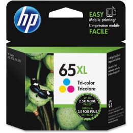 HP 65 XL Cartouche originale encre tricolore, N9K03AN, ~300 pages
