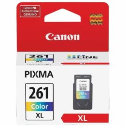 Canon CL-261 XL cartouche originale, encre tricolore, 3724C001, ~300 pages