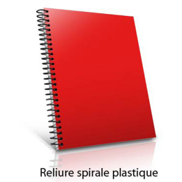 Impression de document avec reliure